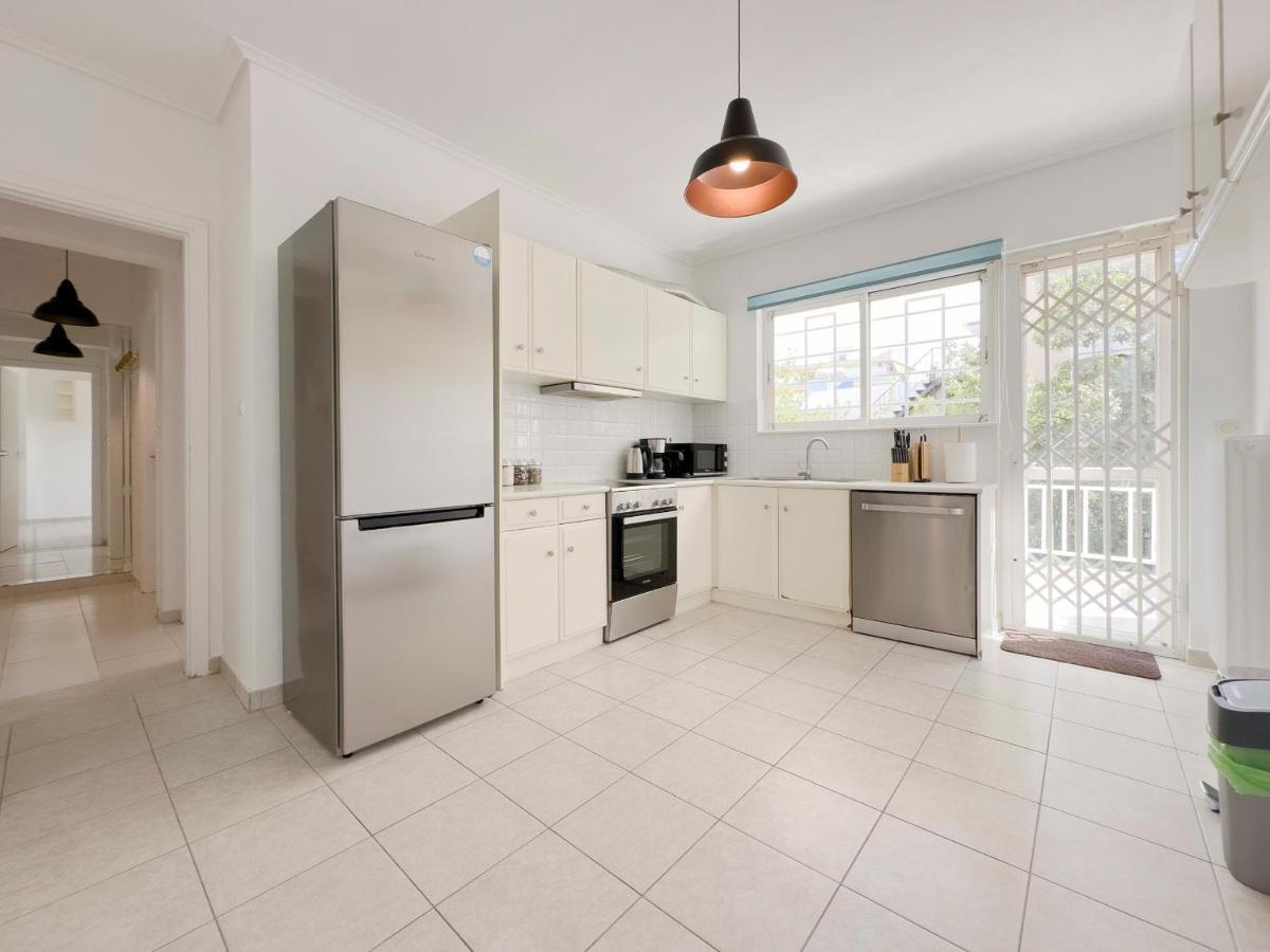 Metamorfoseos Spacious 120Sqm Apt In Alimos Atény Exteriér fotografie