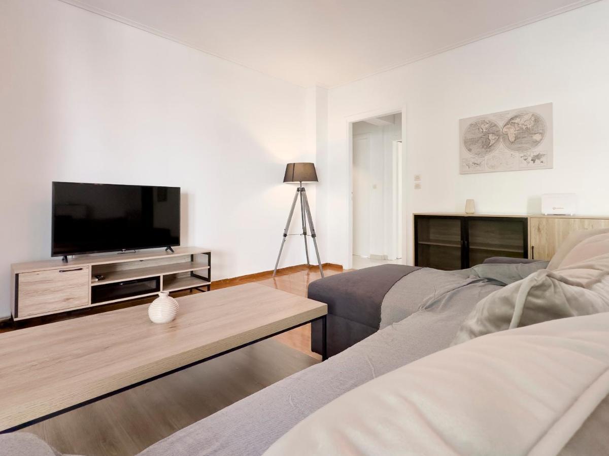 Metamorfoseos Spacious 120Sqm Apt In Alimos Atény Exteriér fotografie