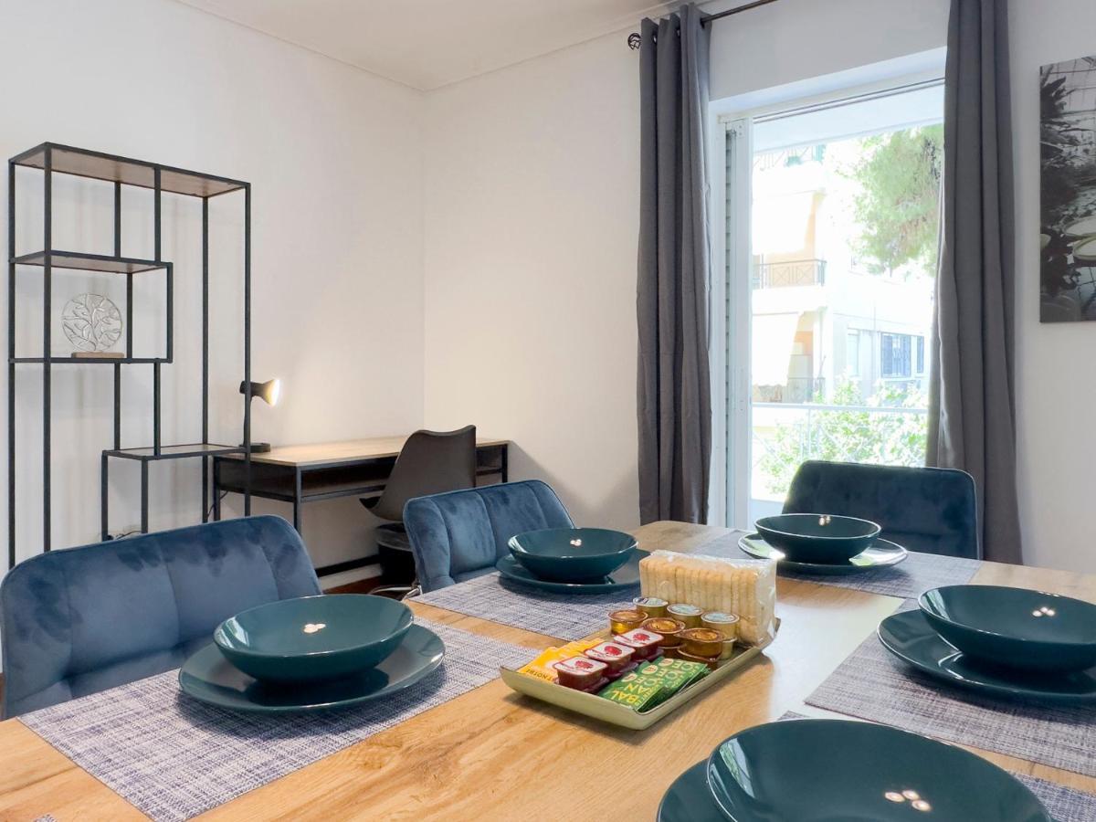 Metamorfoseos Spacious 120Sqm Apt In Alimos Atény Exteriér fotografie