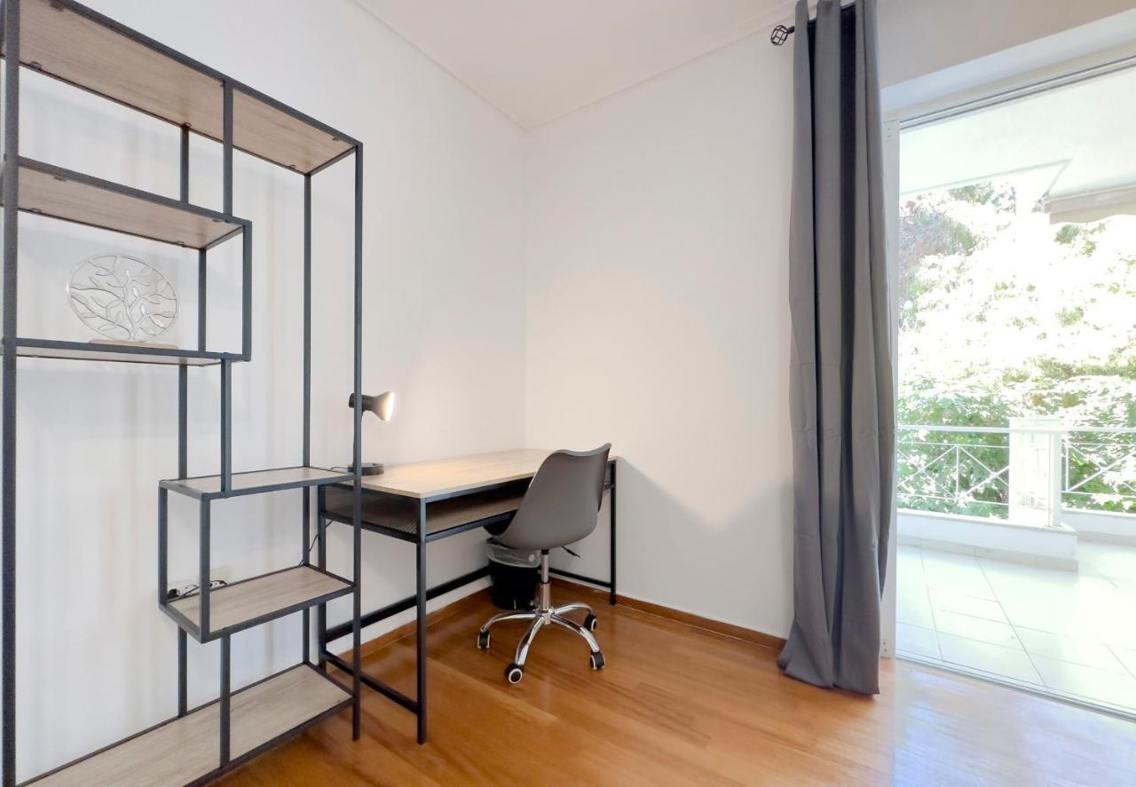 Metamorfoseos Spacious 120Sqm Apt In Alimos Atény Exteriér fotografie